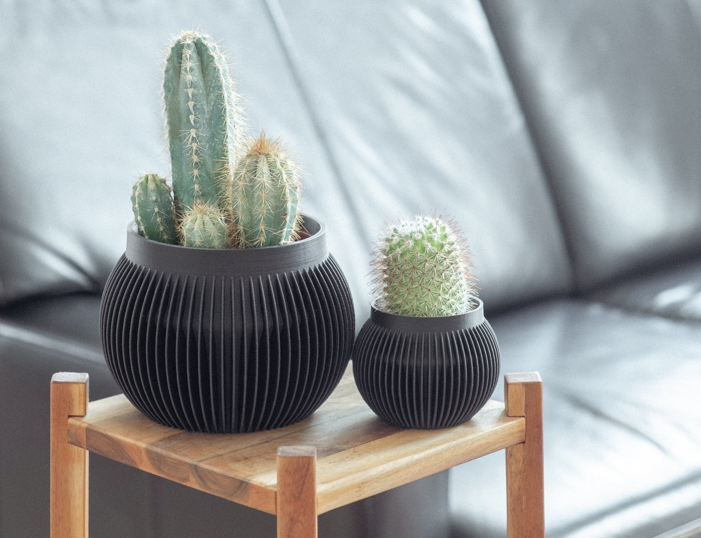 Blumentopf BALU in Ceron Black 6-18cm - Liwadi