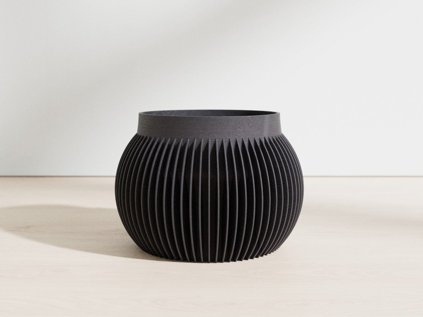 Blumentopf BALU in Ceron Black 6-18cm - Liwadi