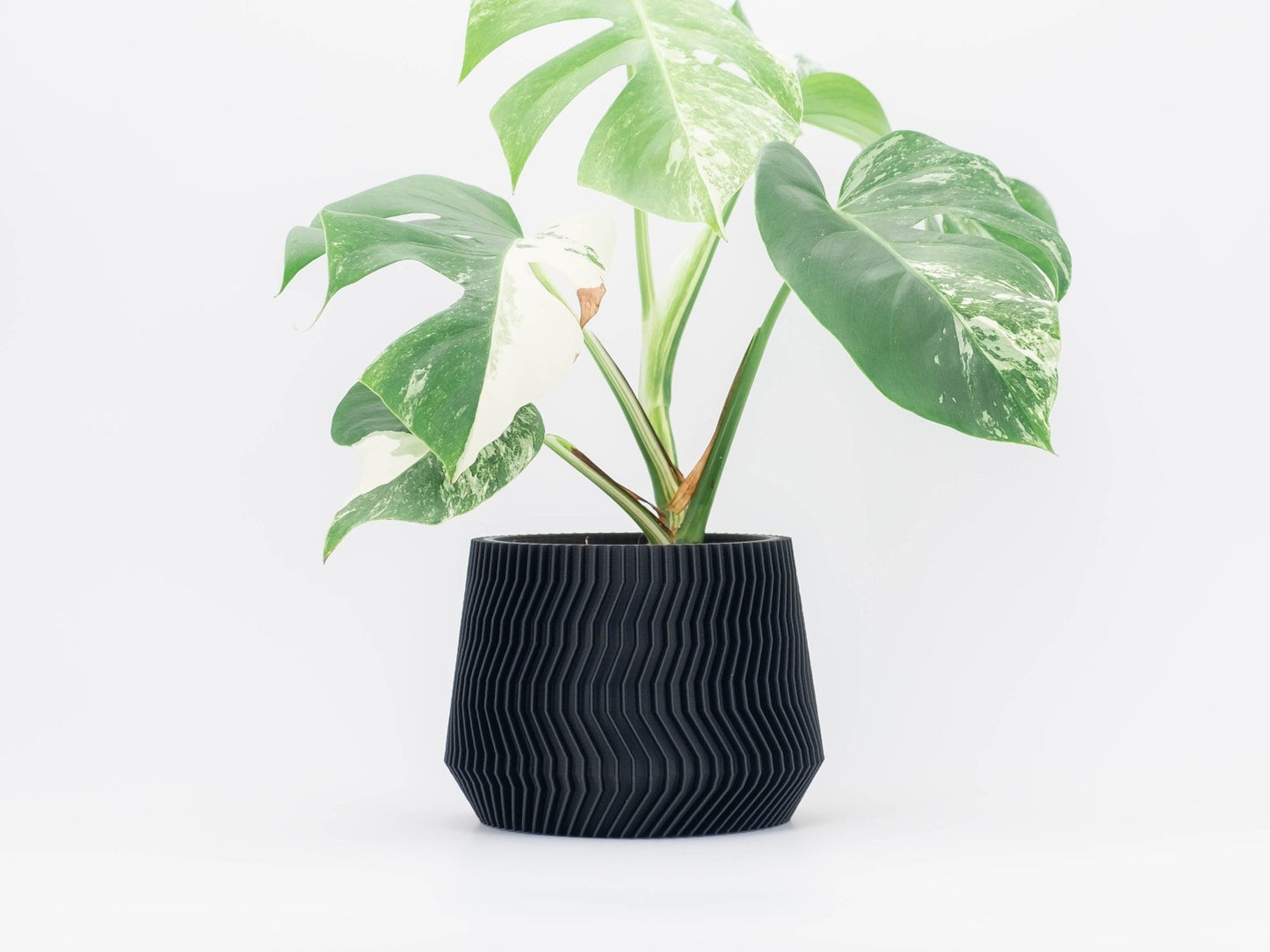 Blumentopf KELA in Ceron Black 6-18cm - Liwadi