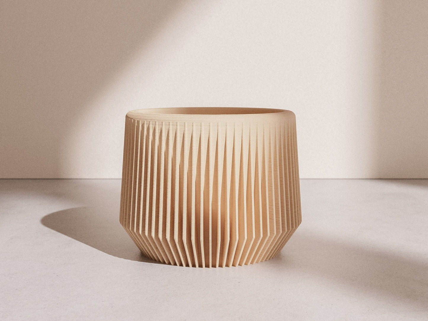 Blumentopf LUKO in Wood 6-18cm - Liwadi