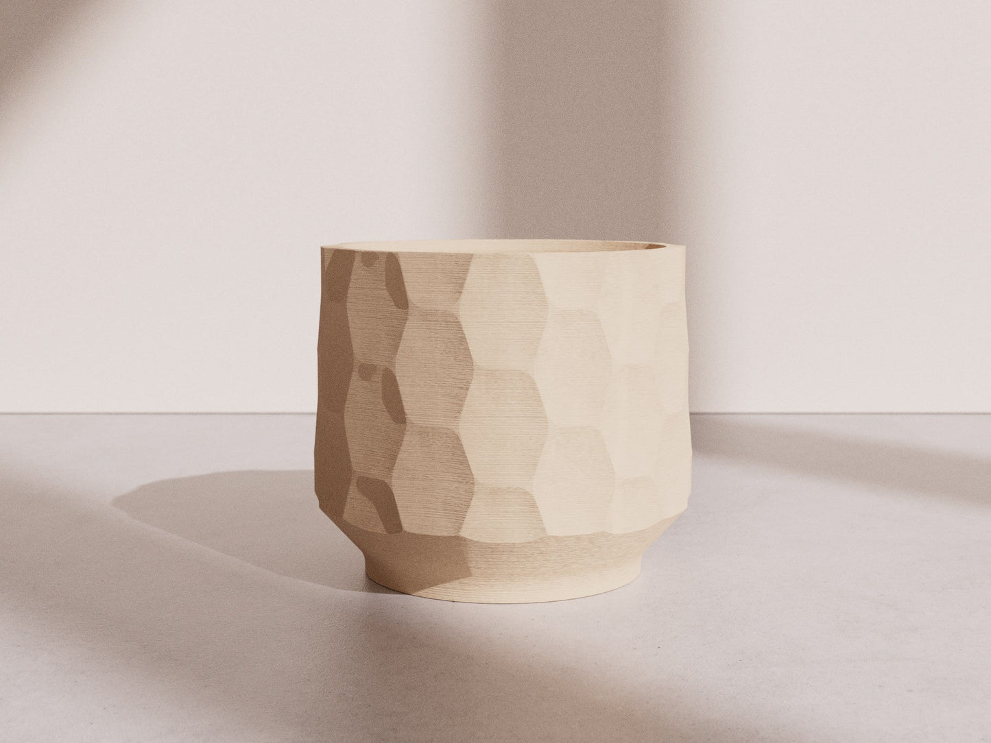 Blumentopf MATA in Wood 6-18cm - Liwadi