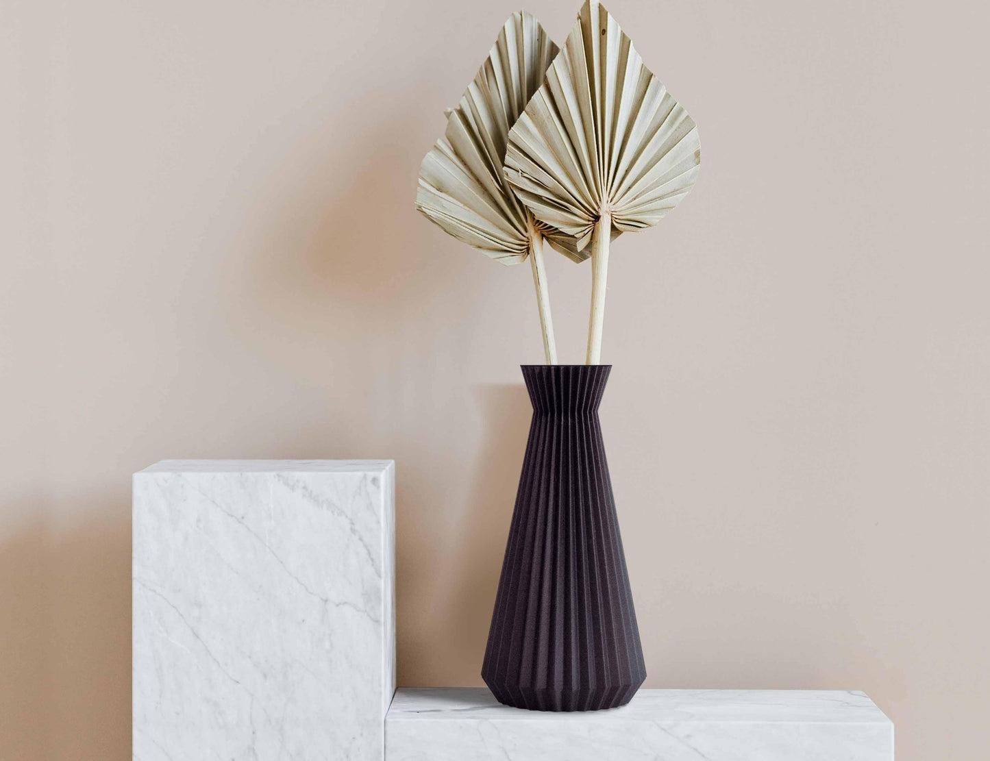 Blumenvase SISKO in Ceron Black - Liwadi