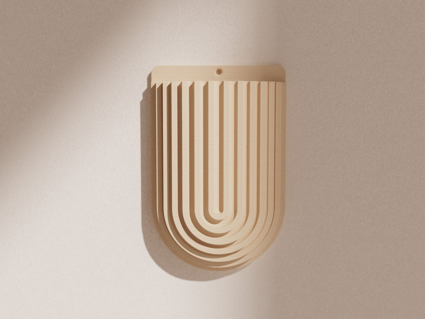 Stylische Wandvase KABA in Wood - Liwadi